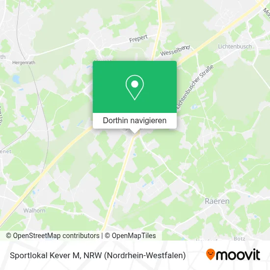 Sportlokal Kever M Karte