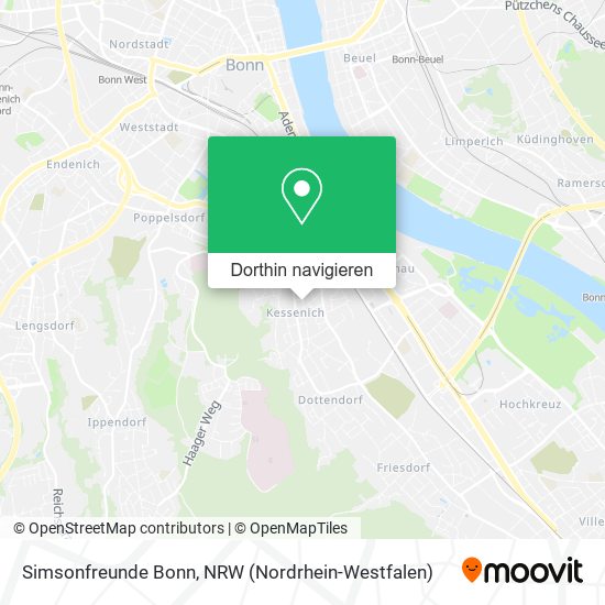 Simsonfreunde Bonn Karte