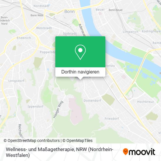 Wellness- und Maßagetherapie Karte