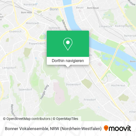 Bonner Vokalensemble Karte