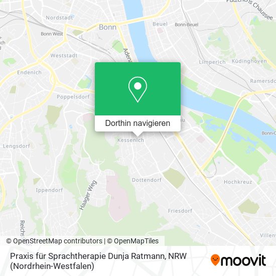 Praxis für Sprachtherapie Dunja Ratmann Karte