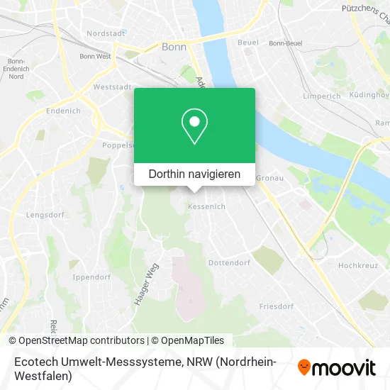 Ecotech Umwelt-Messsysteme Karte