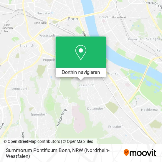 Summorum Pontificum Bonn Karte