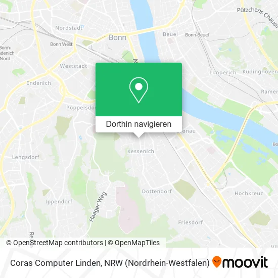 Coras Computer Linden Karte