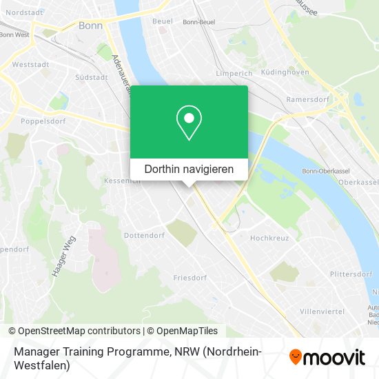 Manager Training Programme Karte