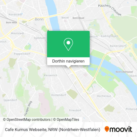 Cafe Kumus Webseite Karte