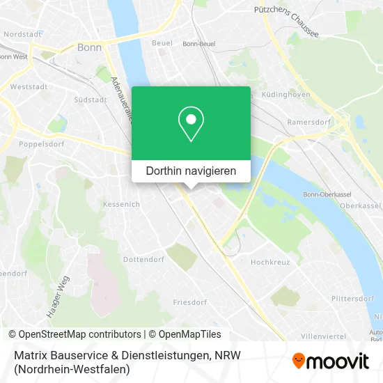 Matrix Bauservice & Dienstleistungen Karte