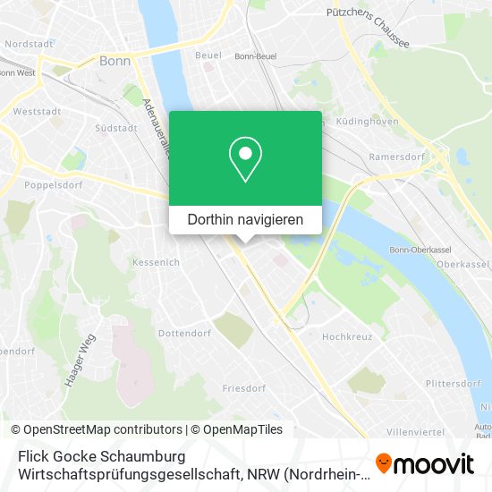 Flick Gocke Schaumburg Wirtschaftsprüfungsgesellschaft Karte