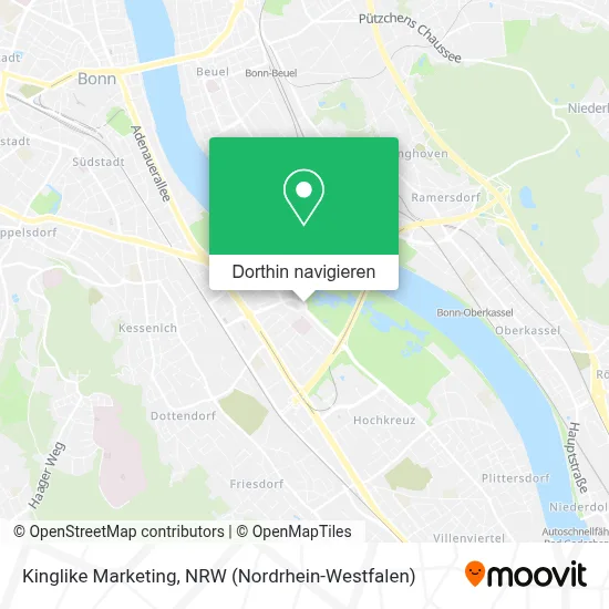 Kinglike Marketing Karte