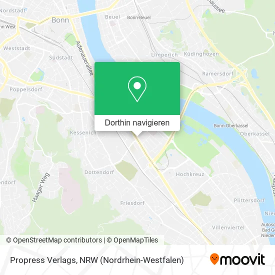 Propress Verlags Karte