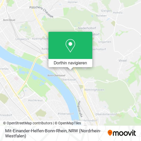 Mit-Einander-Helfen-Bonn-Rhein Karte