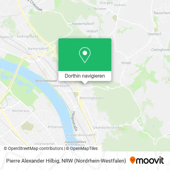 Pierre Alexander Hilbig Karte