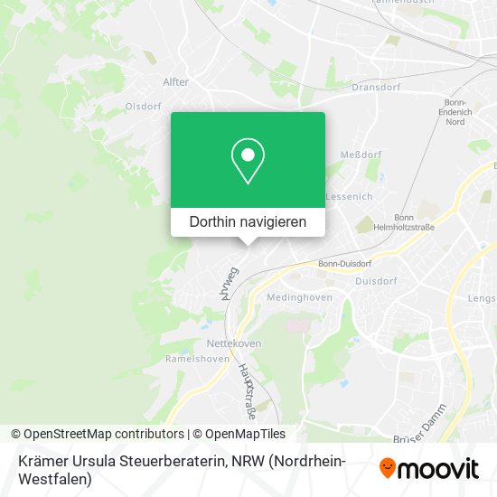 Krämer Ursula Steuerberaterin Karte