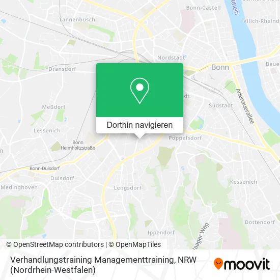 Verhandlungstraining Managementtraining Karte