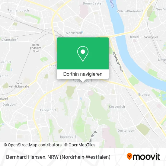 Bernhard Hansen Karte