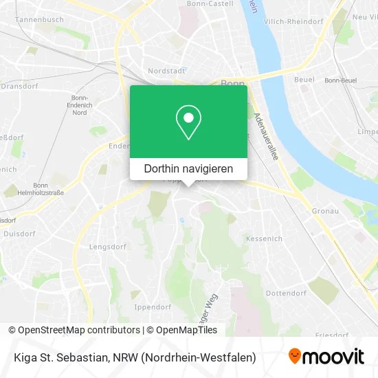 Kiga St. Sebastian Karte