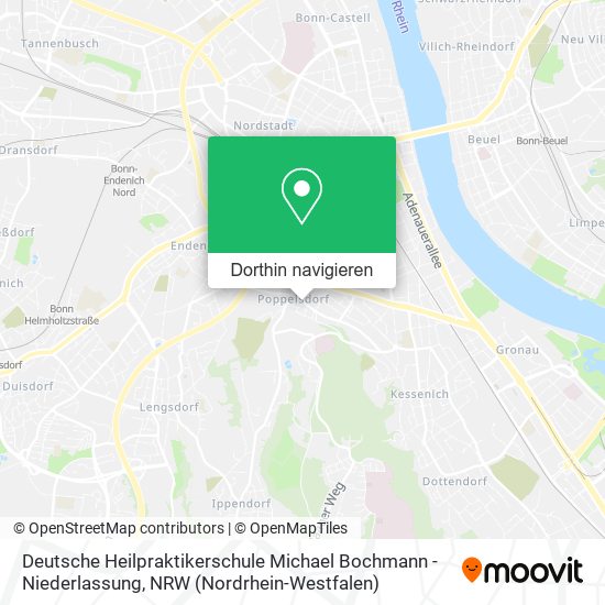 Deutsche Heilpraktikerschule Michael Bochmann - Niederlassung Karte