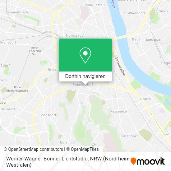 Werner Wagner Bonner Lichtstudio Karte