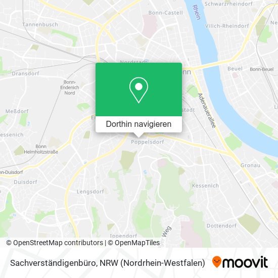 Sachverständigenbüro Karte