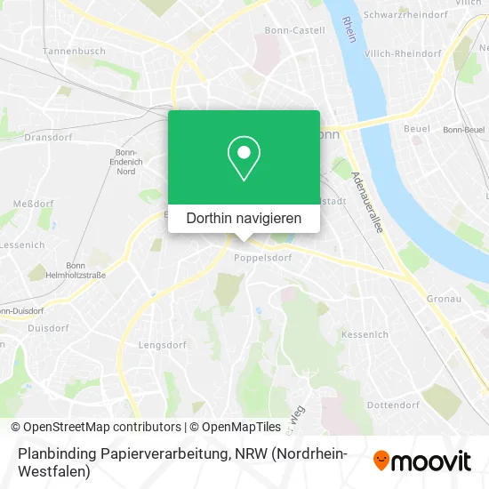 Planbinding Papierverarbeitung Karte