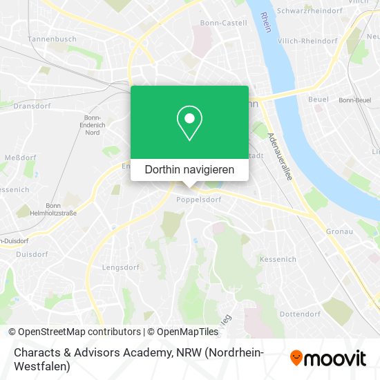 Characts & Advisors Academy Karte