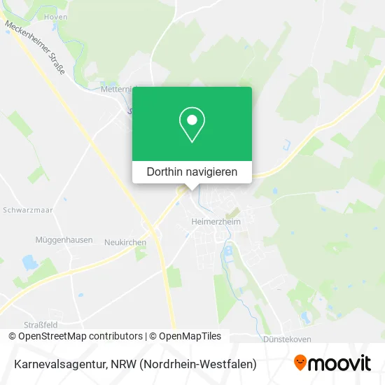 Karnevalsagentur Karte