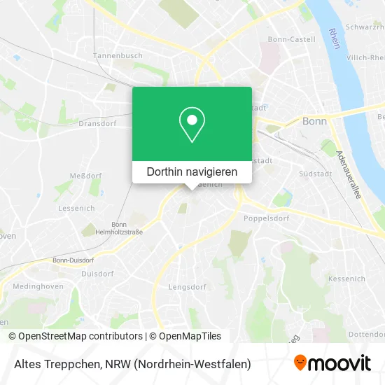 Altes Treppchen Karte