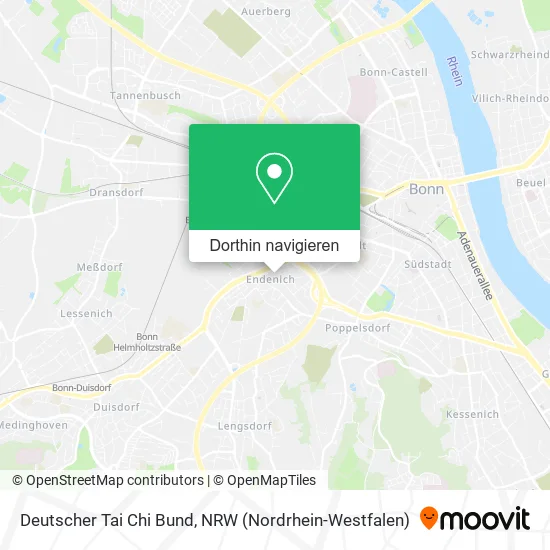 Deutscher Tai Chi Bund Karte