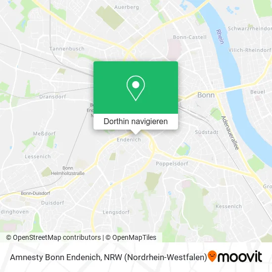 Amnesty Bonn Endenich Karte