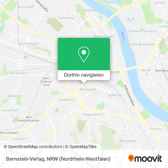 Bernstein-Verlag Karte