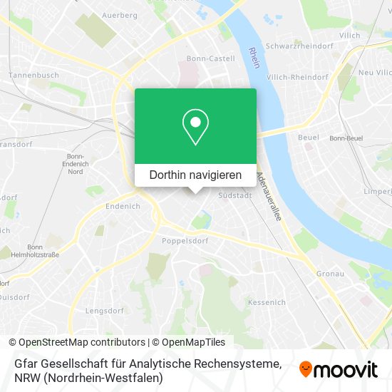 Gfar Gesellschaft für Analytische Rechensysteme Karte