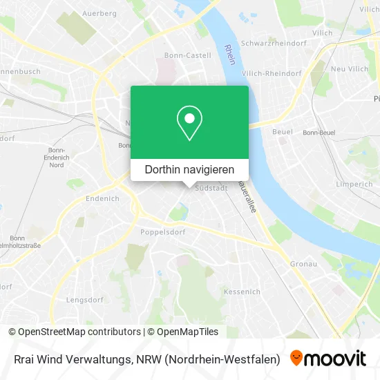 Rrai Wind Verwaltungs Karte