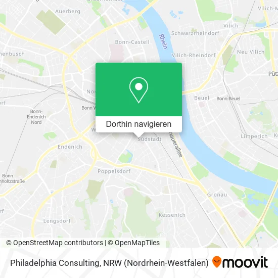 Philadelphia Consulting Karte