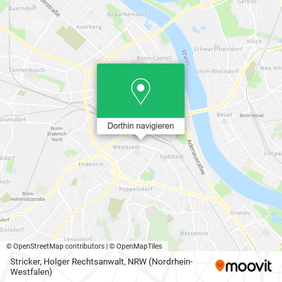 Stricker, Holger Rechtsanwalt Karte