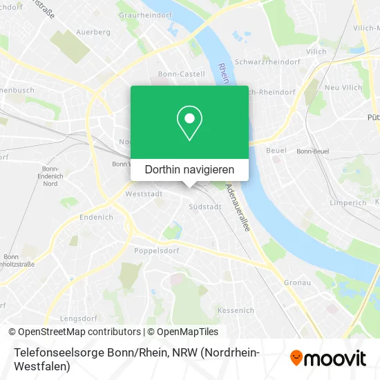 Telefonseelsorge Bonn/Rhein Karte