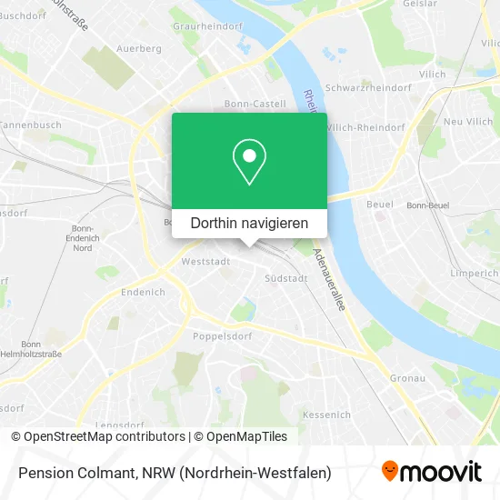 Pension Colmant Karte