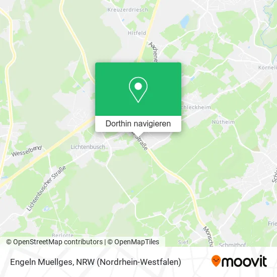 Engeln Muellges Karte