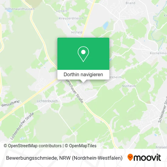 Bewerbungsschmiede Karte