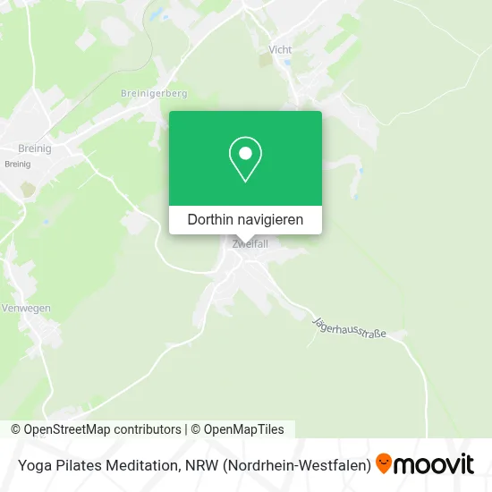 Yoga Pilates Meditation Karte