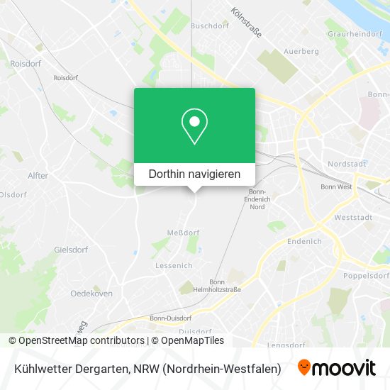 Kühlwetter Dergarten Karte