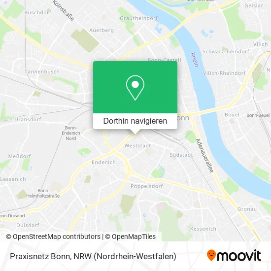 Praxisnetz Bonn Karte