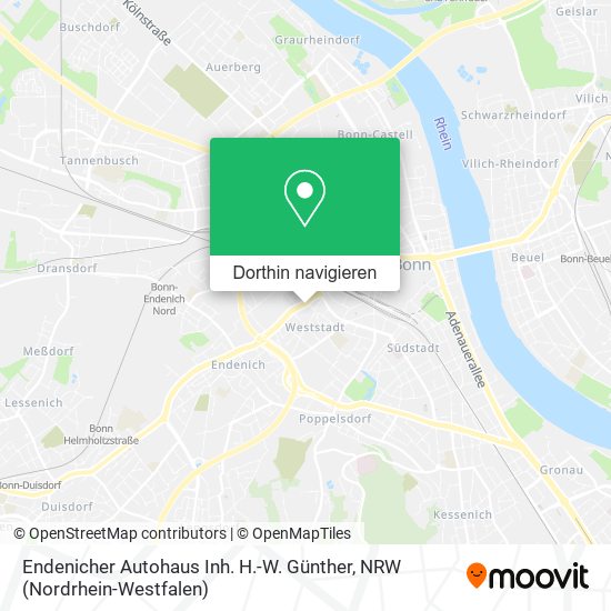 Endenicher Autohaus Inh. H.-W. Günther Karte