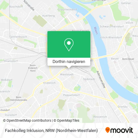 Fachkolleg Inklusion Karte