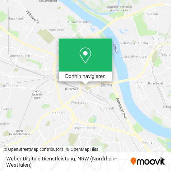 Weber Digitale Dienstleistung Karte