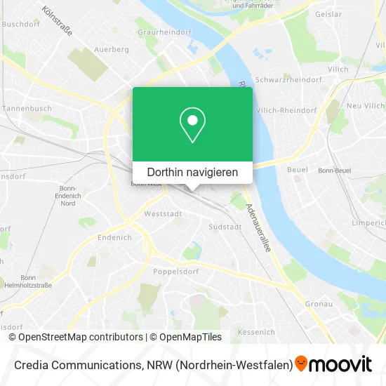 Credia Communications Karte