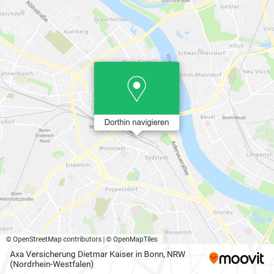Axa Versicherung Dietmar Kaiser in Bonn Karte