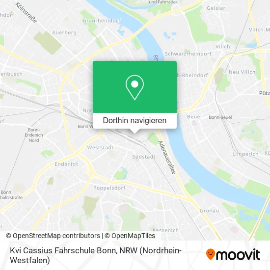 Kvi Cassius Fahrschule Bonn Karte