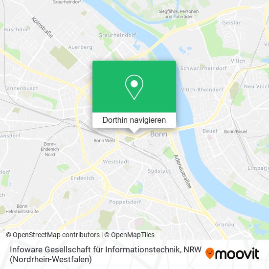 Infoware Gesellschaft für Informationstechnik Karte