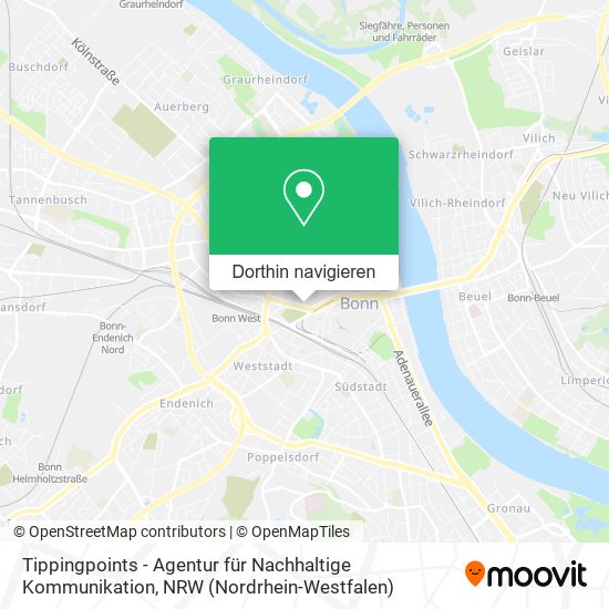 Tippingpoints - Agentur für Nachhaltige Kommunikation Karte