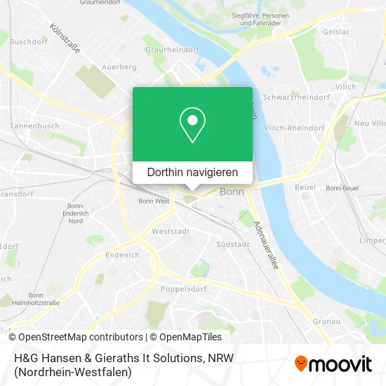 H&G Hansen & Gieraths It Solutions Karte